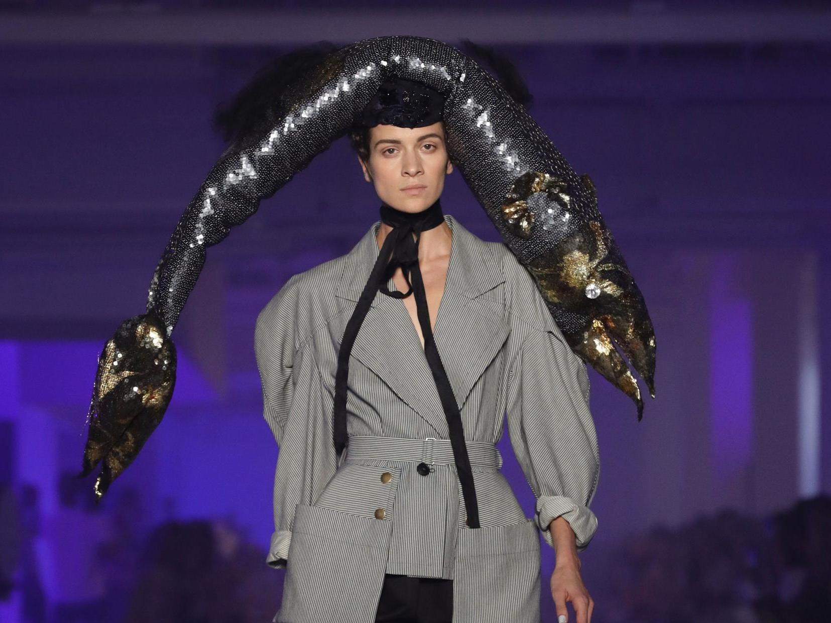 Paris Fashion Week: Vivienne Westwood creates giant fish hat | The