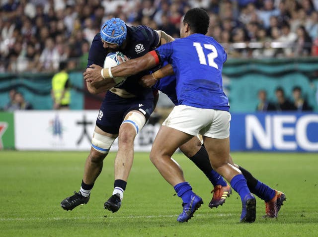 Follow live coverage of Scotland vs Samoa in the Rugby World Cup