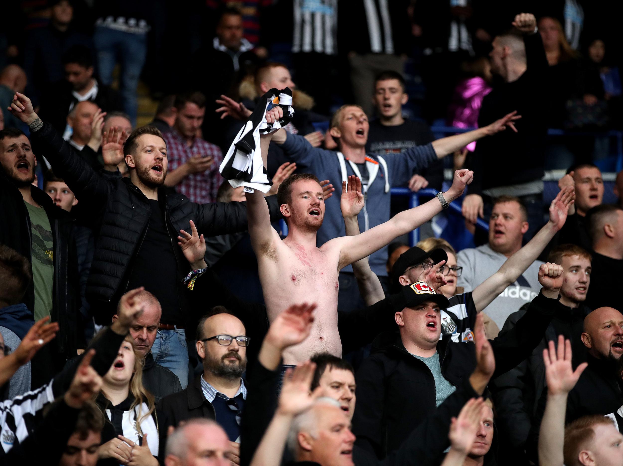 Newcastle's brilliant fans did not stop singing