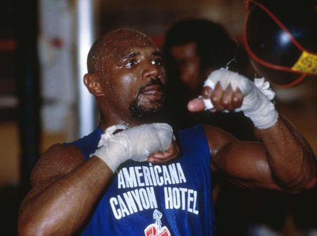 Hagler was undisputed middleweight champion from 1980 to 1987