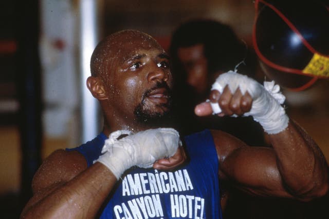 Hagler was undisputed middleweight champion from 1980 to 1987