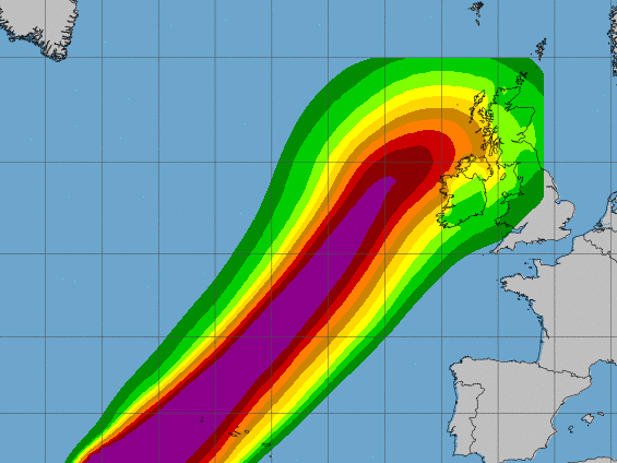 Hurricane Lorenzo path: Will it hit the UK and which weather warnings are in place?