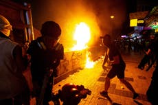 Hong Kong rocked as protester shot in the chest during violent clashes