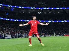 Player ratings as Bayern’s Gnabry and Lewandowski shine against Spurs