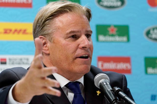 World Rugby chief executive Brett Gosper has deleted his Twitter account mid-World Cup