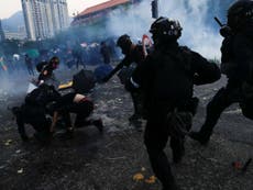 Hong Kong suffers ‘one of most violent days in its history’