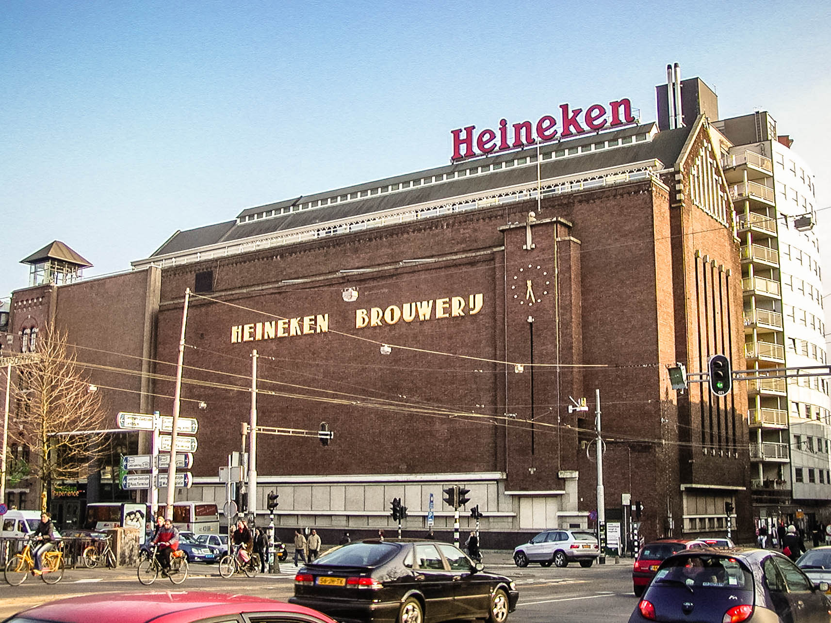 Previously the Haystack Brewery, Gerard Adriaan Heineken bought it in 1864and turned it into his own brewery, named after himself