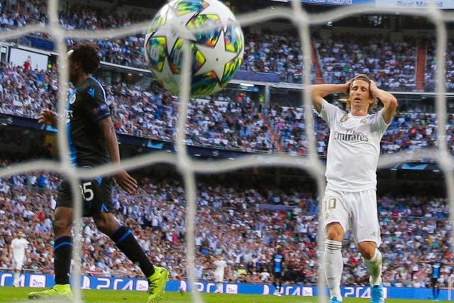 Real Madrid conceded two poor goals vs Club Brugge
