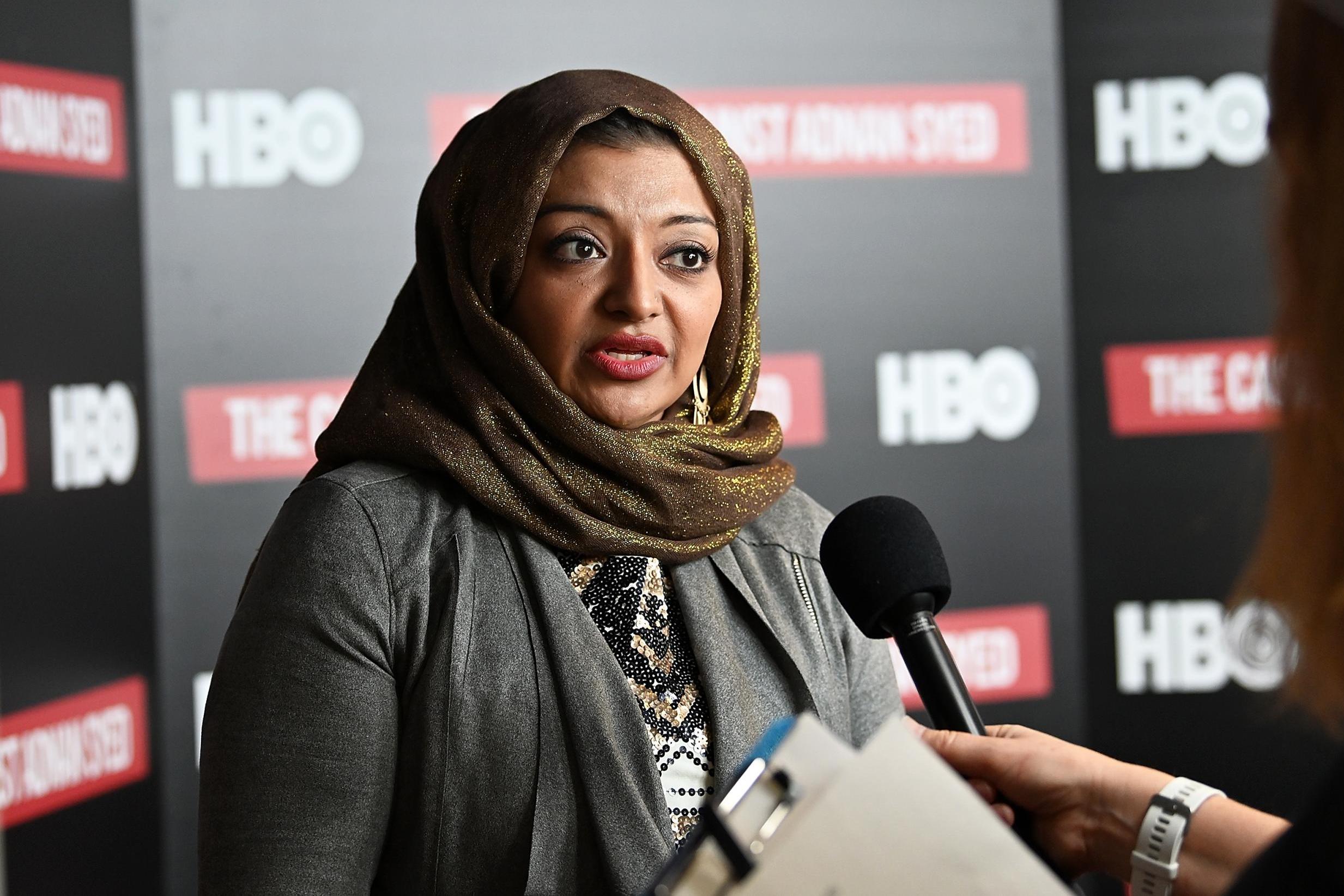 Rabia Chaudry, who introduced Koenig to Adnan’s case, is convinced of his innocence
