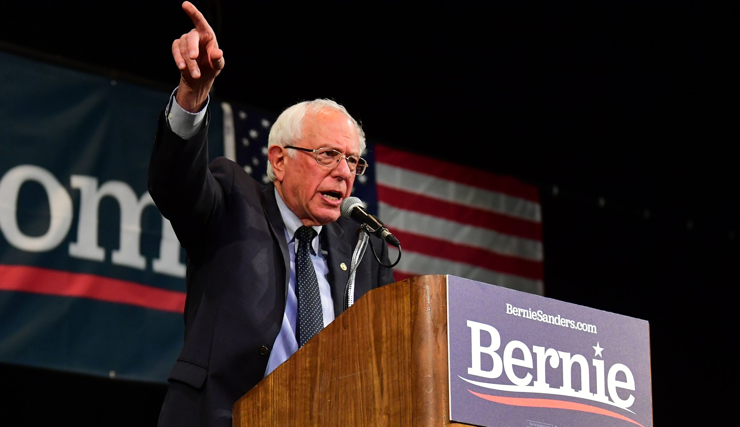 ‘I was really mad that Bernie didn’t get it’ (AFP/Getty)