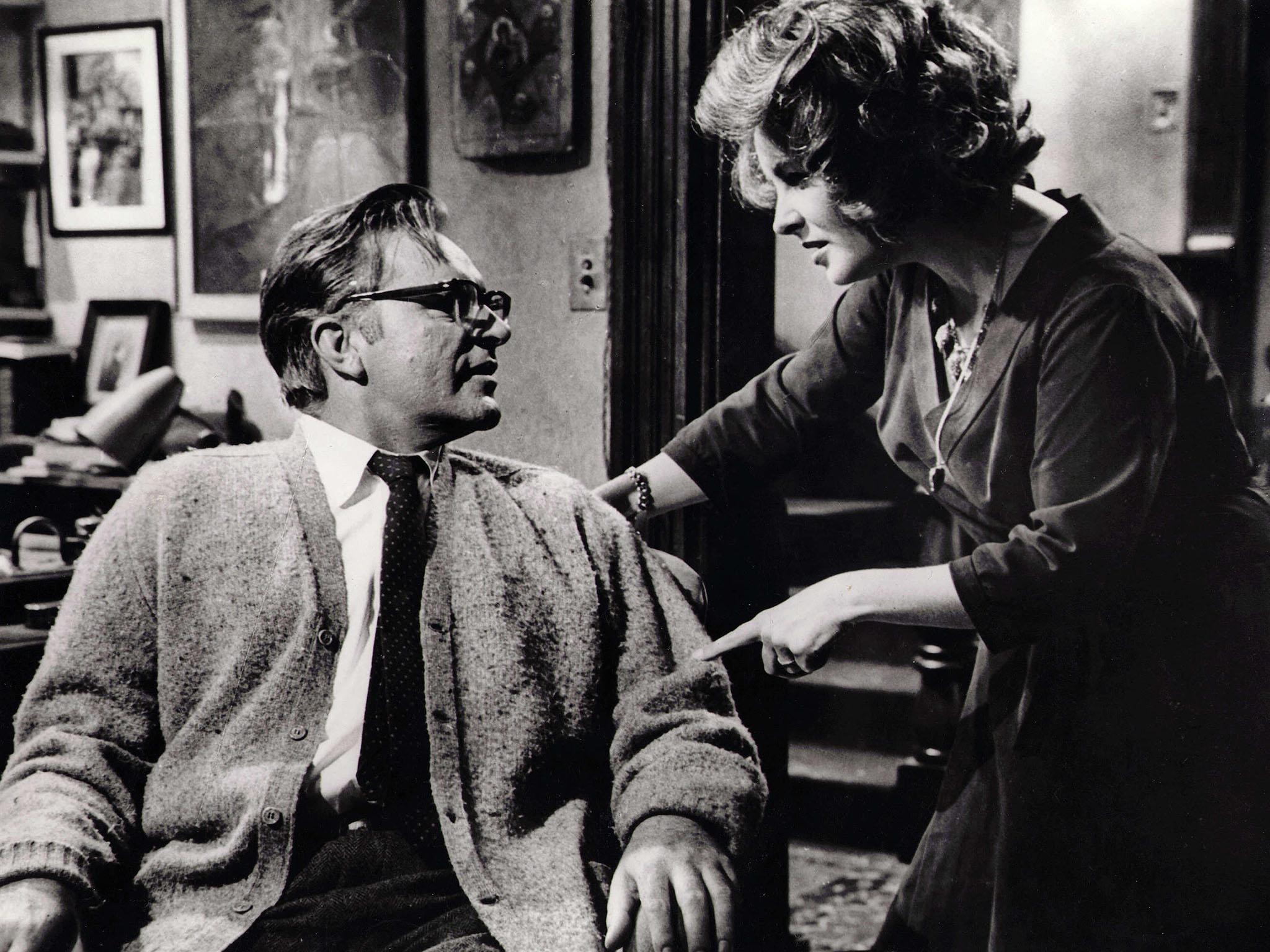 Scorching marriage: Richard Burton and Elizabeth Taylor’s in ‘Who’s Afraid of Virginia Woolf’ (Rex)
