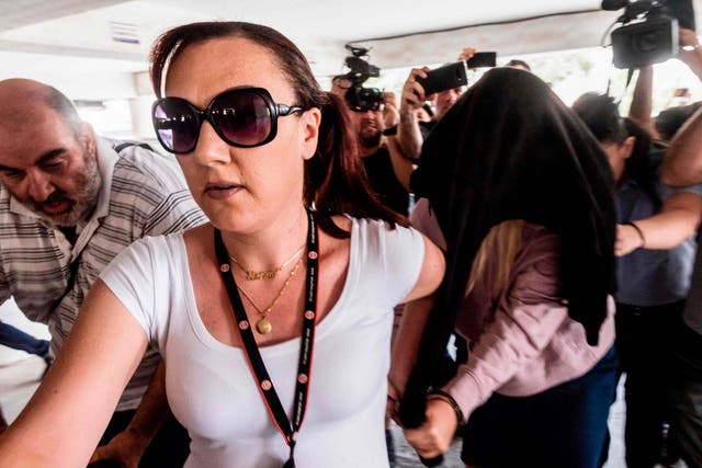 A 19-year-old woman, who claims she was gang-raped by a group of young Israeli men at a hotel in the Cypriot party resort Ayia Napa in July, has said she was forced into signing a confession withdrawing the complaint