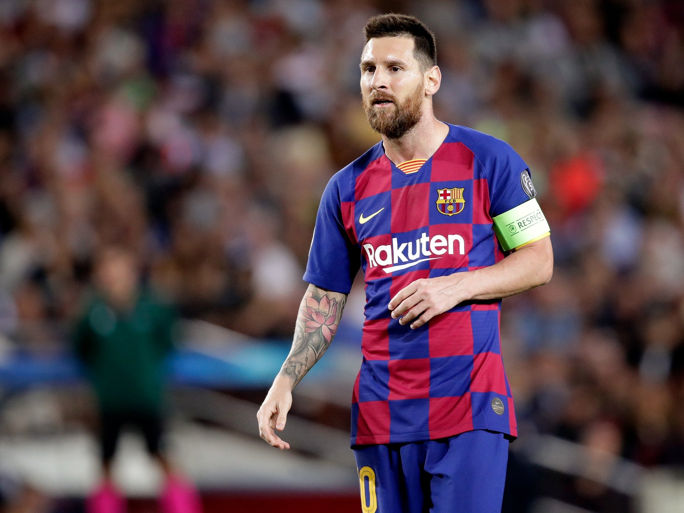 Lionel Messi was on target on a night when both sides missed chances