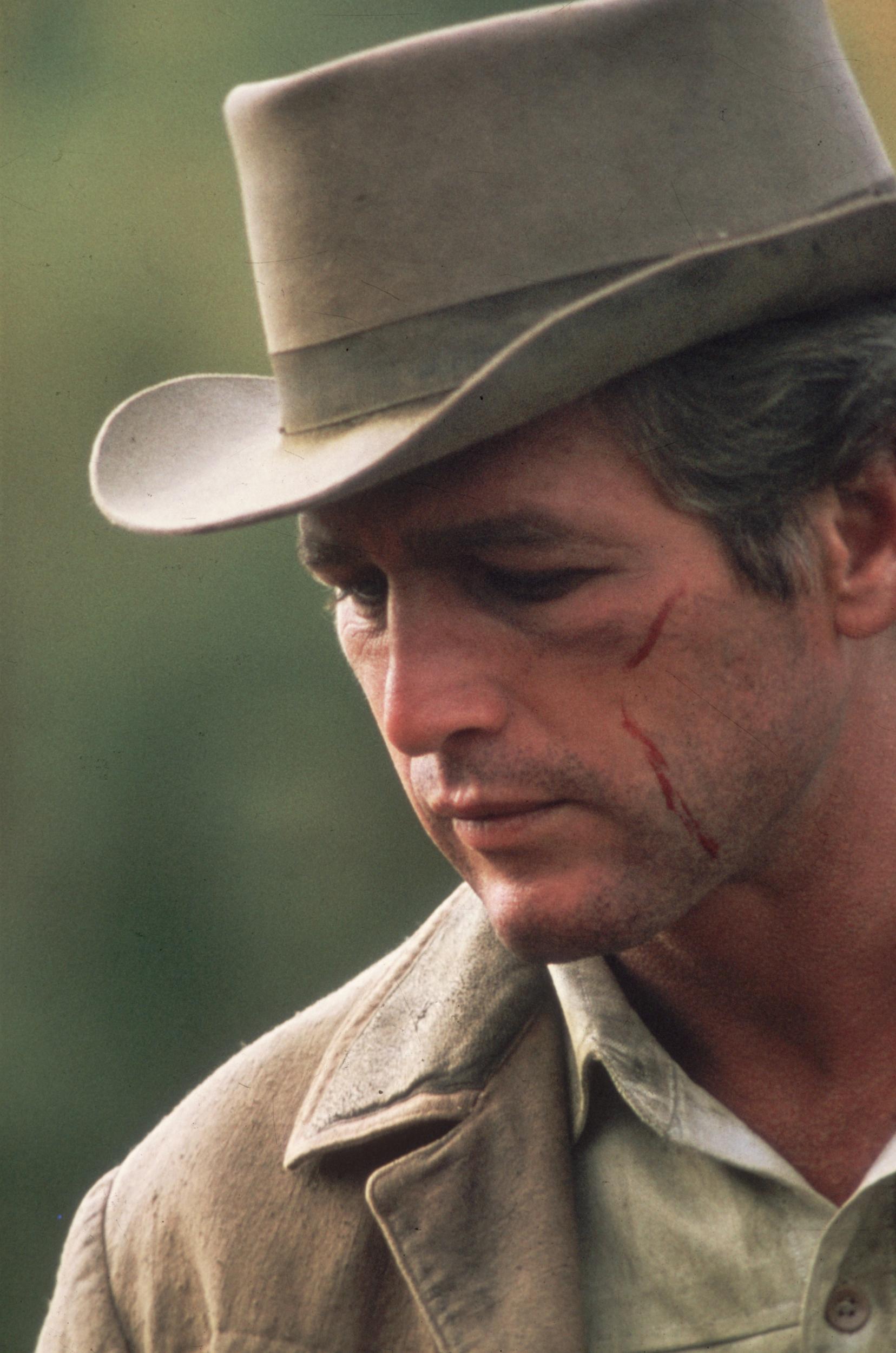 Paul Newman in a still from the film (Hulton/Getty)