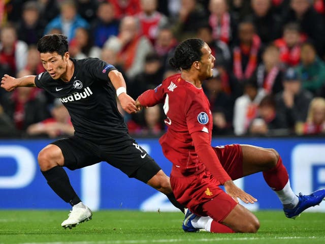 Virgil van Dijk has not been quite his imperious self