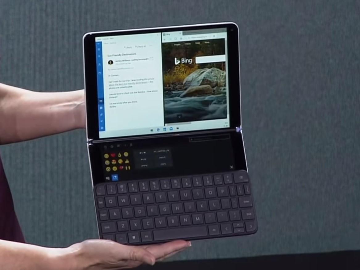 Microsoft had to redesign its operating system to fit its new foldable tablet, but it won’t be used for its phone
