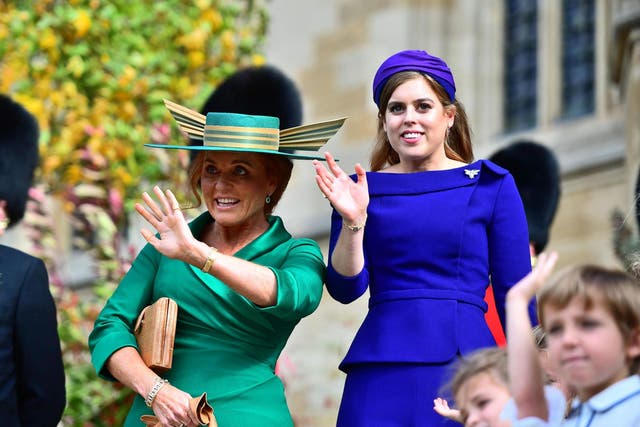 <p>Sarah Ferguson and Princess Beatrice could be involved in the case </p>