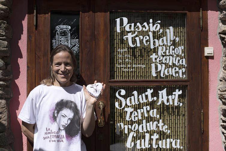 Clara Ferrando, Casa Mateu: many of the farmers make artisanal cheeses and often sell direct or to farmers markets
