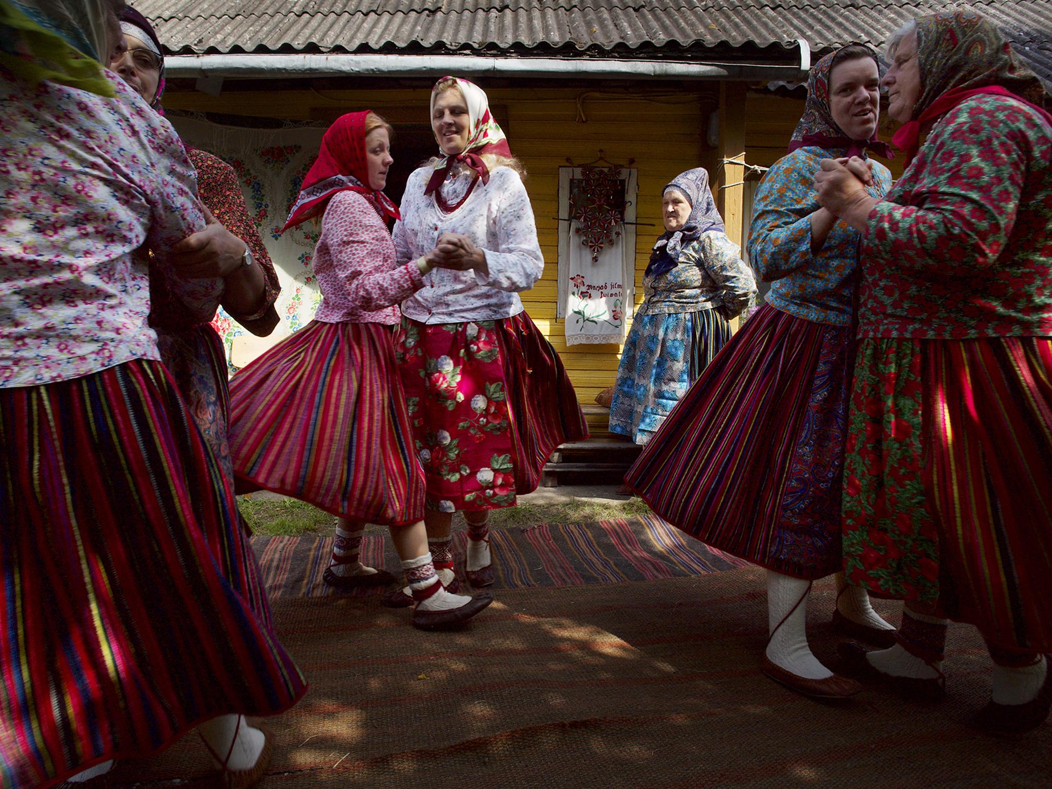 The traditional dress of Kihnu women is the most recognisable part of their culture