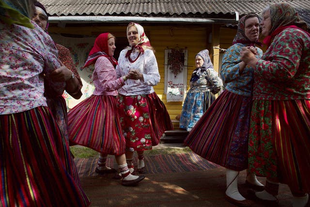 The traditional dress of Kihnu women is the most recognisable part of their culture