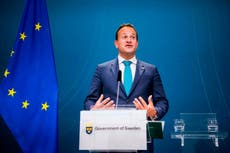 Ireland 'may have to live' with no-deal Brexit, says Leo Varadkar