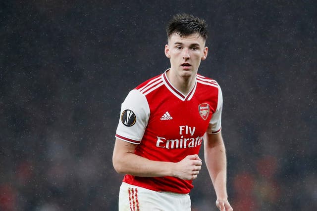 Kieran Tierney is slowly returning to action after a long layoff
