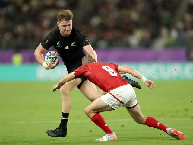 Jordie Barrett will start at fly-half for New Zealand for the first time against Namibia