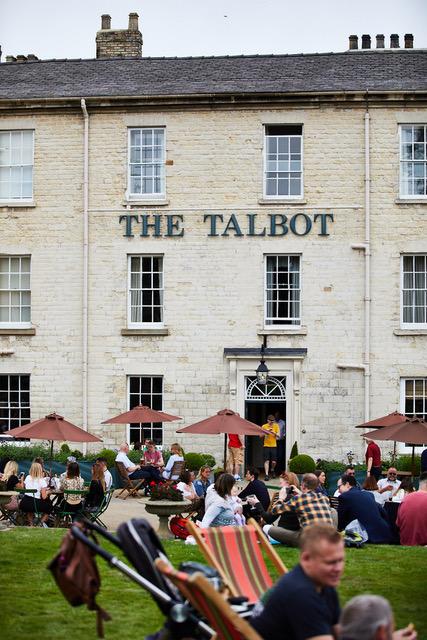 The Talbot Hotel recently re-opened and reflects the rejuvenation of the town