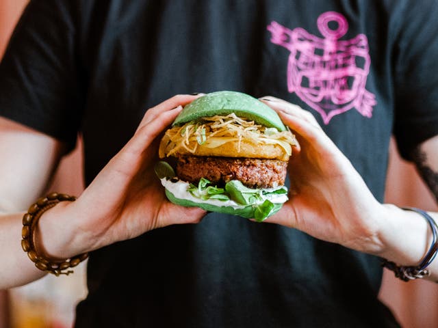 The BrewDog Hybrid Burger