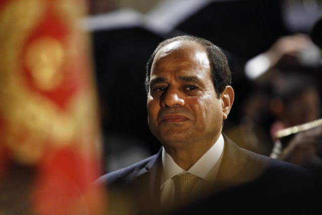 Abdel Fattah el-Sisi and his government appear to be on high alert