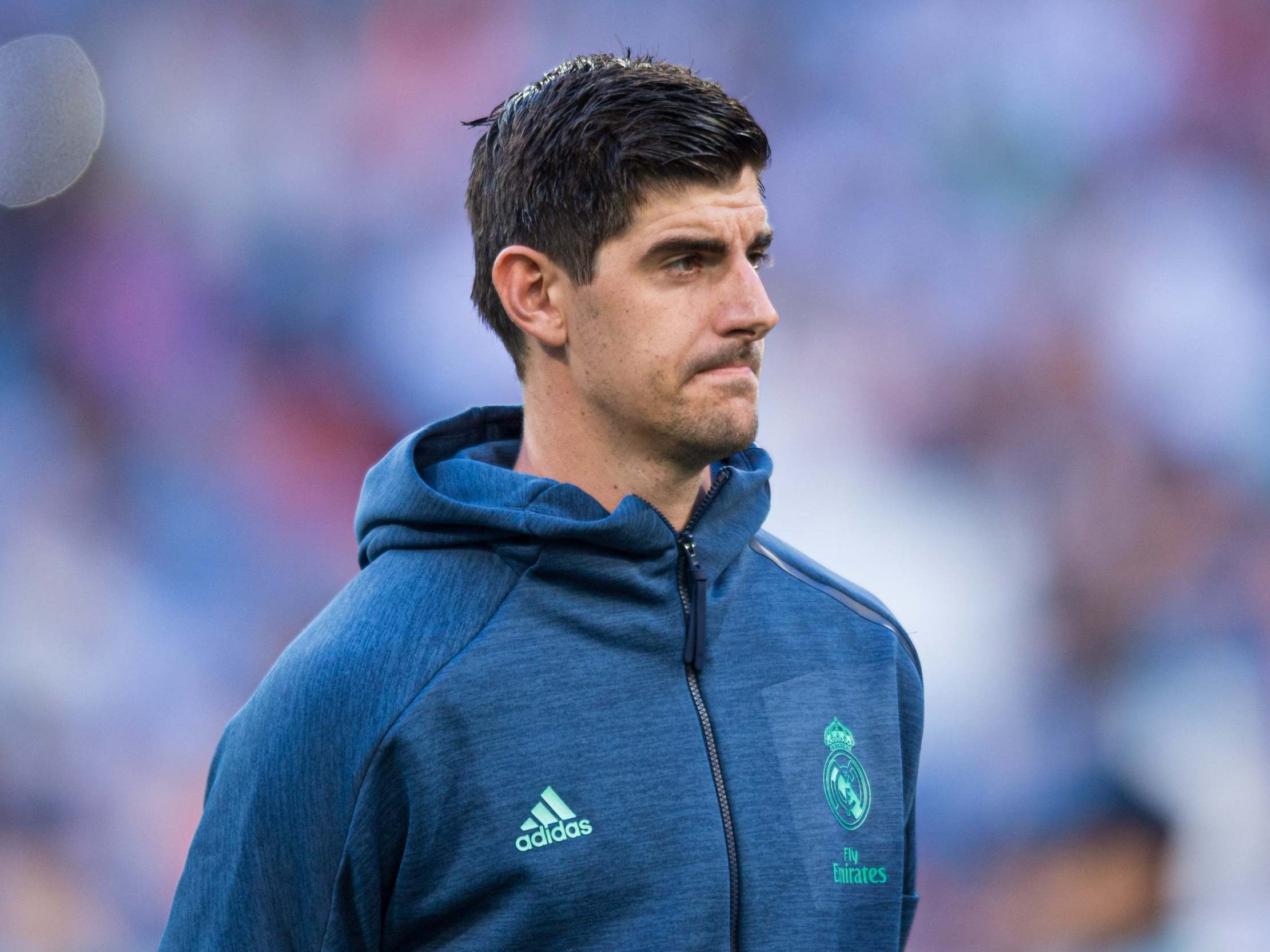 Real Madrid have denied claims that Thibaut Courtois was substituted due to anxiety