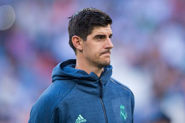 Real Madrid have denied claims that Thibaut Courtois was substituted due to anxiety