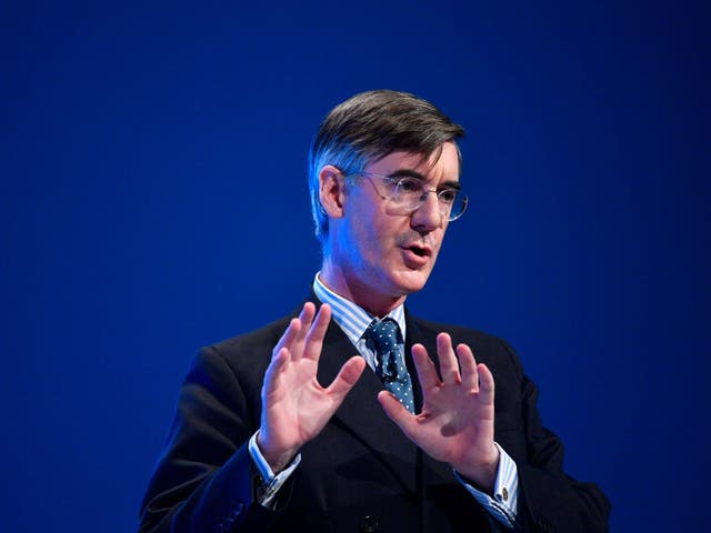 <p>Jacob Rees-Mogg has claimed that Jeremy Corbyn should be hailed for his role in allowing Brexit to go ahead </p>