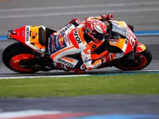 Marquez comes out of hospital to win sixth MotoGP world title in style