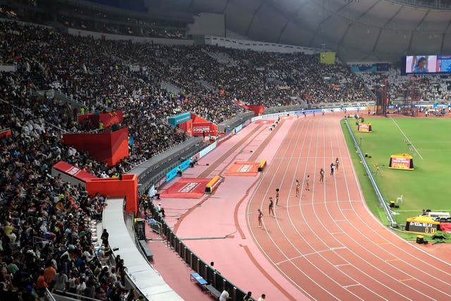 World Athletics Championships at the Khalifa International Stadium