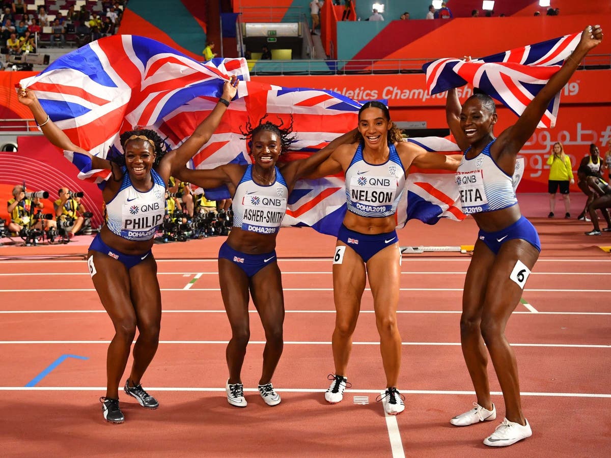 World Athletics Championships 2019: Dina Asher-Smith hails teammates