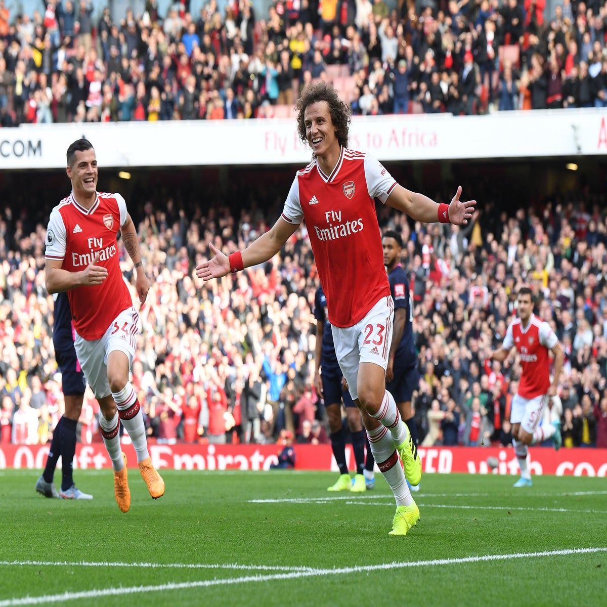 Arsenal vs Bournemouth highlights: David Luiz's first Arsenal goal seals  crucial three points 