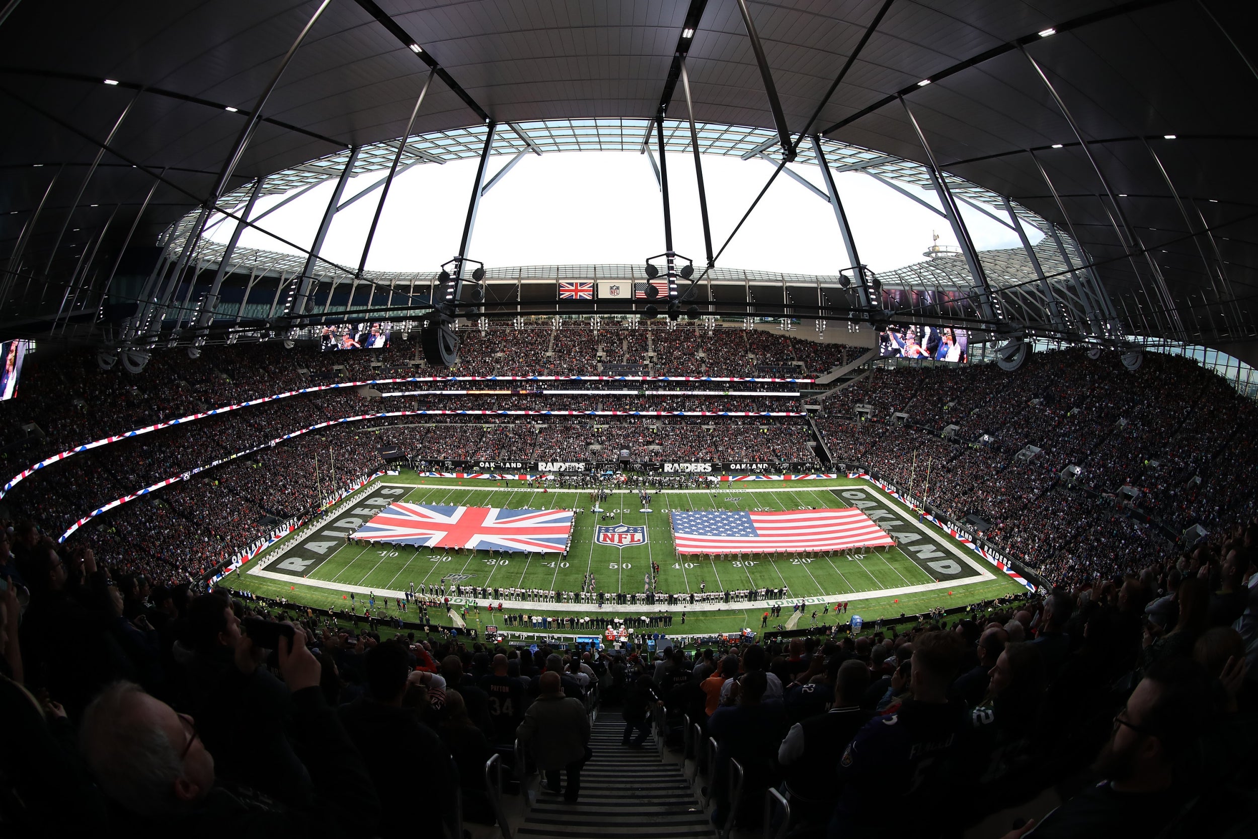 The NFL may have found a new home in London (Getty)