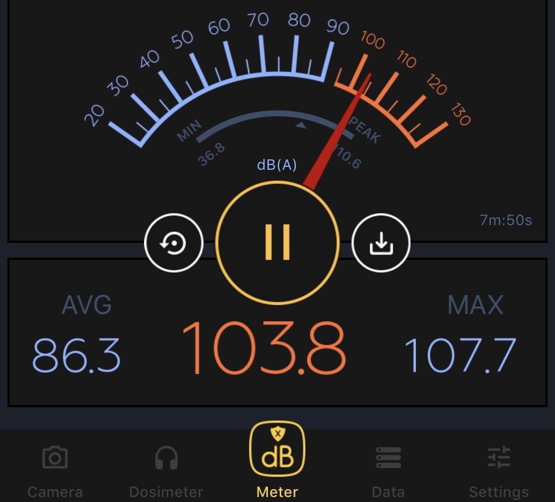 Quiet please: the loudest stretch recorded on the London Underground was between Euston and Camden Town