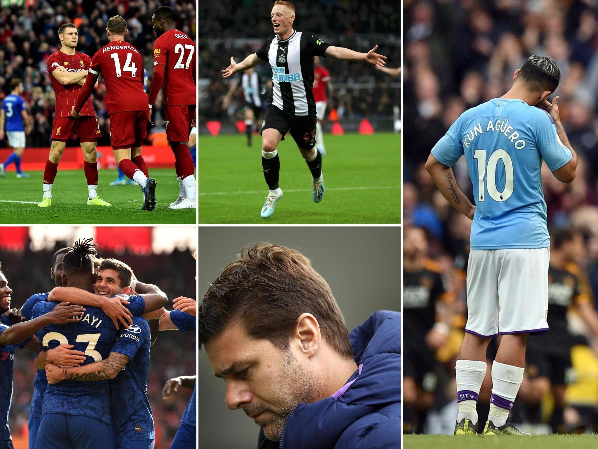 Premier League: Seven things we learned this weekend from Liverpool's grit to Tottenham's collapse