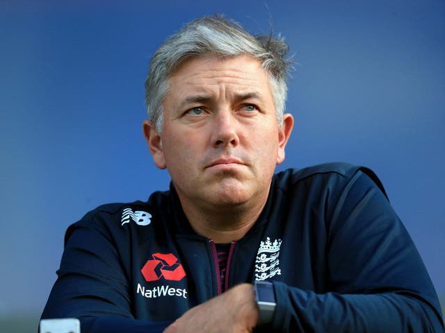 Chris Silverwood has taken over from the departing Trevor Bayliss