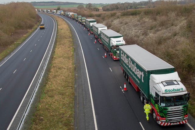Queues of lorries are just the start of it