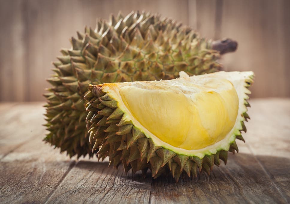 The durian is known as the king of fruits and is famously smelly