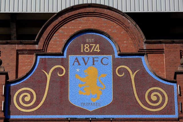 Aston Villa have condemned racist chants made by a section of their support
