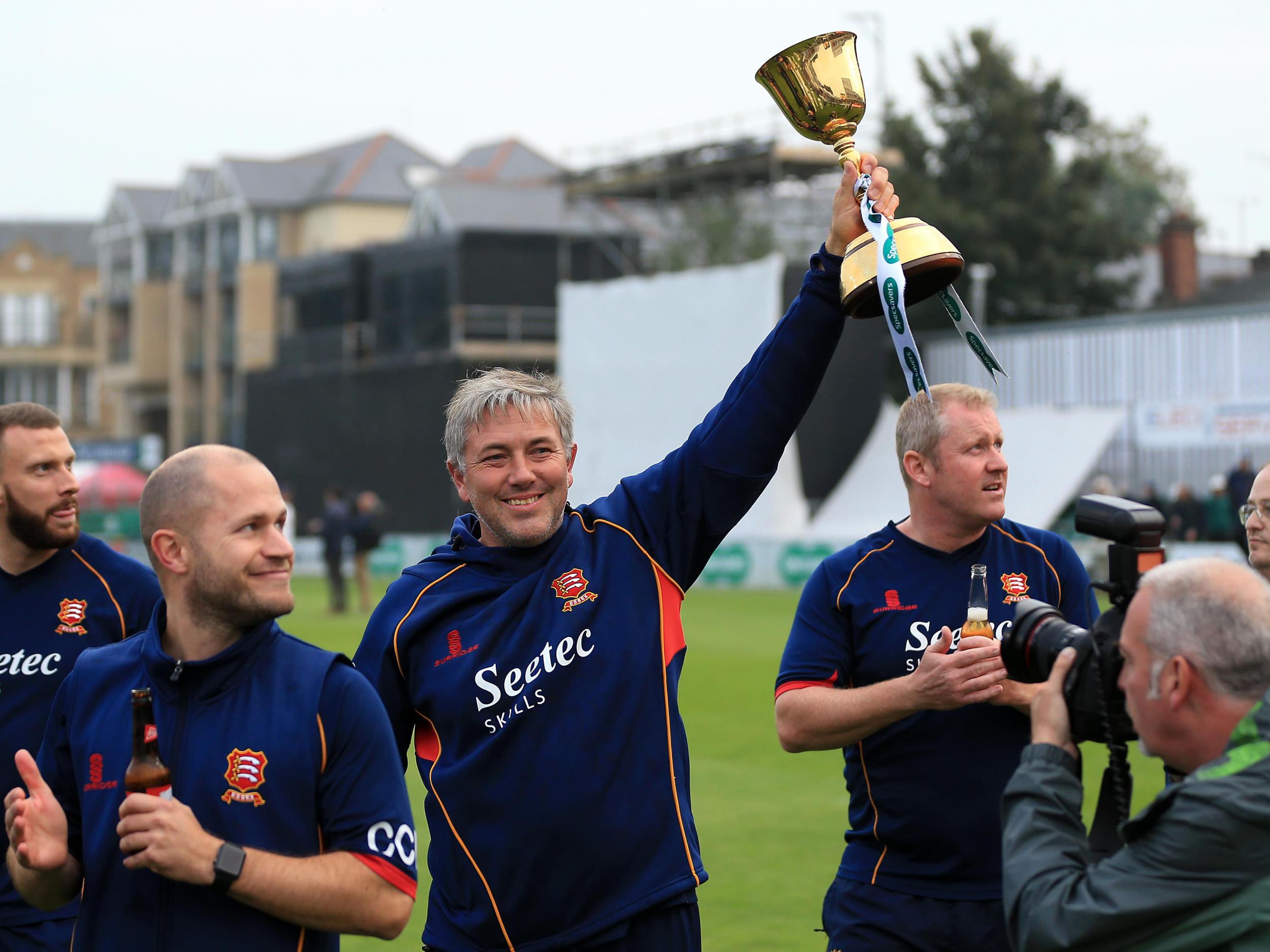 Silverwood guided Essex to the County Championship Division One title in 2017