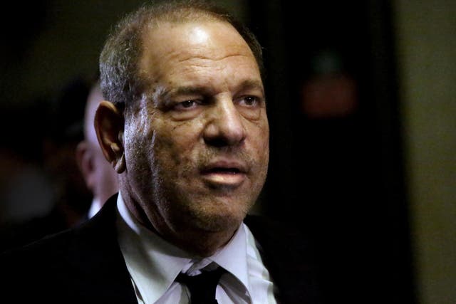 Harvey Weinstein leaves court after his arraignment on 26 August, 2019 in New York City.