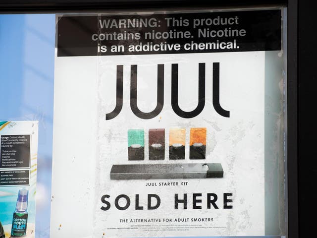 Juul is being sued by school districts that allege its targeted marketing has fuelled the teenage vaping epidemic