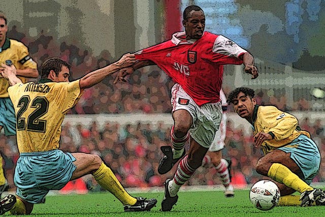 Ian Wright: 'When I was up front on my own, I loved it'