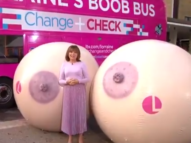Lorraine Kelly’s Change and Check campaign video for Breast Cancer Awareness and ITV