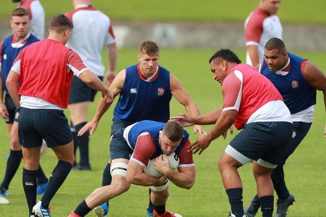 England are due to face France in Yokohama this weekend